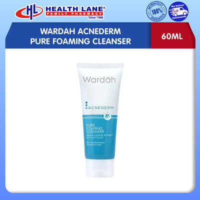 WARDAH ACNEDERM PURE FOAMING CLEANSER (60ML)